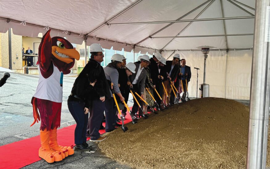 Groundbreaking ceremony for the new Allentown School District Family & Community Resource Center. PHOTO/MICHAEL KELLER