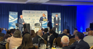 The Greater Lehigh Valley Chamber of Commerce presented its 2026 Lehigh Valley Real Estate Outlook Award to the Goodman Building Redevelopment in South Side Bethlehem. PHOTO/STACY WESCOE