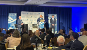 The Greater Lehigh Valley Chamber of Commerce presented its 2026 Lehigh Valley Real Estate Outlook Award to the Goodman Building Redevelopment in South Side Bethlehem. PHOTO/STACY WESCOE