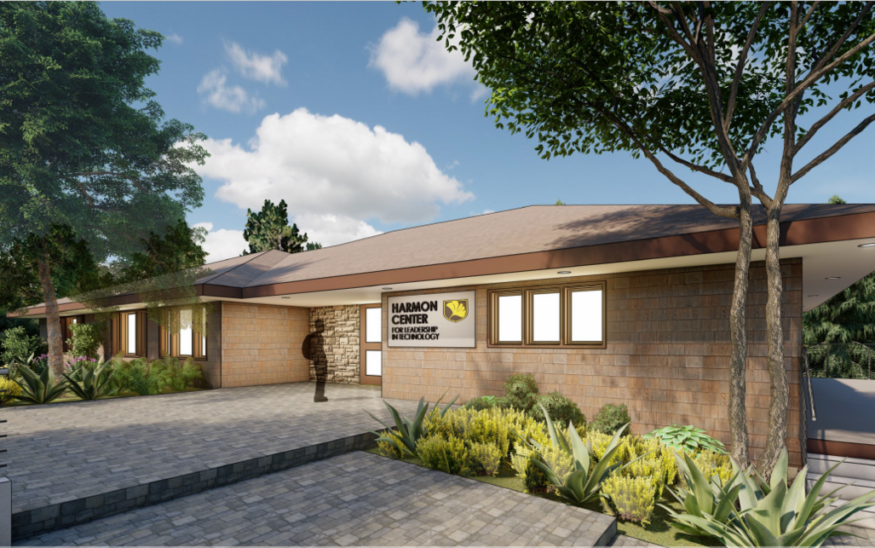 Rendering of the Elaine & John Harmon Center for Leadership in Technology COURTESY/CEDAR CREST COLLEGE