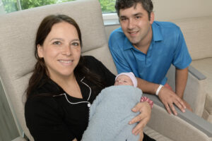 Baby number 6,000 was baby Levi, who was born June 10 at St. Luke’s Allentown Campus. The 5-pound, 15-ounce and 20 ½-inch-long infant is the son Kevin Kelenski and Eliza Oliveri of Orefield. PHOTO/SLUHN