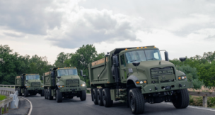 The U.S. Army has placed an additional order for 115 heavy dump trucks from Mack Defense as part of the U.S. Army’s M917A3 HDT program for the National Guard. PHOTO/MACK DEFENSE