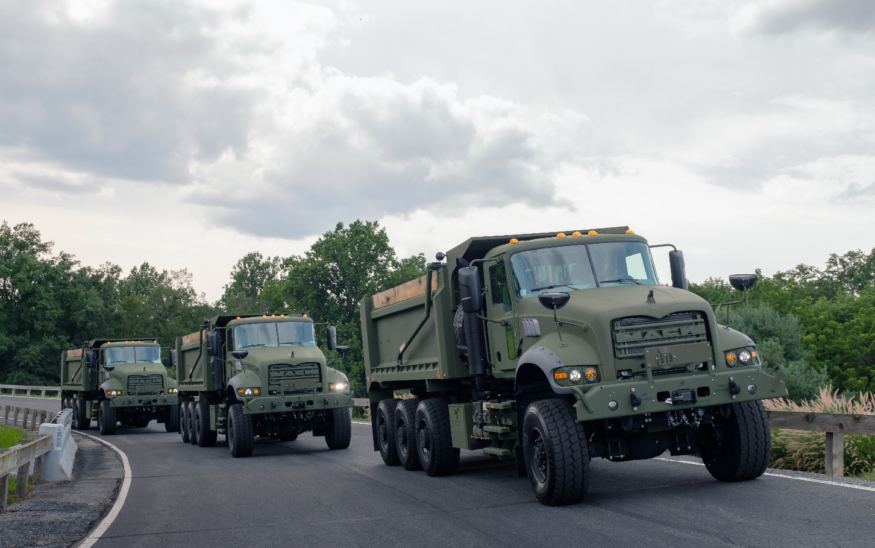The U.S. Army has placed an additional order for 115 heavy dump trucks from Mack Defense as part of the U.S. Army’s M917A3 HDT program for the National Guard. PHOTO/MACK DEFENSE